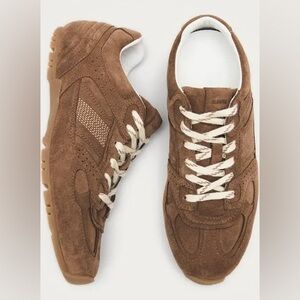 ALOHAS TB.56 SUEDE BROWN LEATHER SNEAKERS